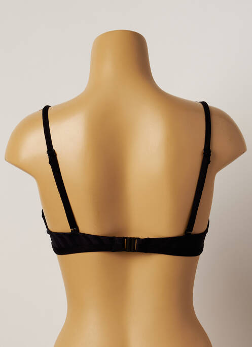Haut de maillot de bain stretch haut soutien-gorge emboitant noir CHERRY BEACH femme