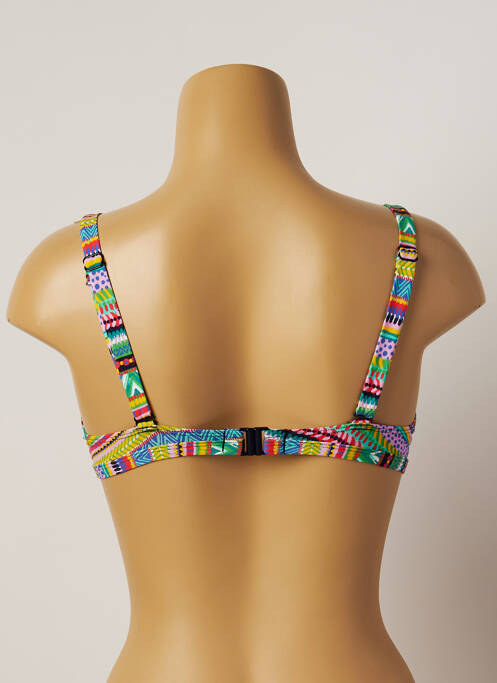 Haut de maillot de bain vert CHERRY BEACH pour femme