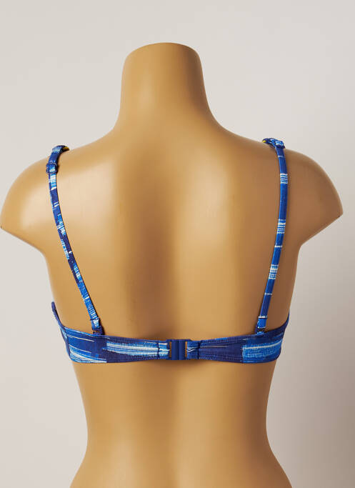 Haut de maillot de bain bleu CHERRY BEACH pour femme