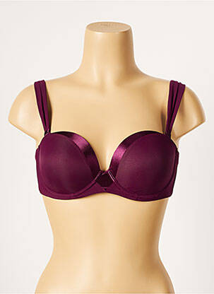 Soutien-gorge haut soutien-gorge moulé haut soutien-gorge moulé violet IMPLICITE femme