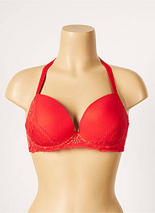 Soutien-gorge bretelle multi position haut soutien-gorge moulé rouge SIMONE PERELE femme