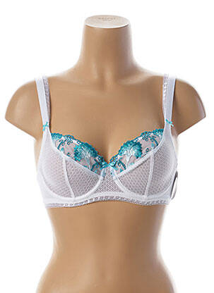 Soutien-gorge broderie haut soutien-gorge emboitant blanc AUBADE femme