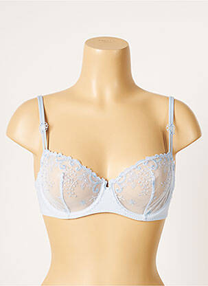 Soutien-gorge légère et transparente bleu SIMONE PERELE femme