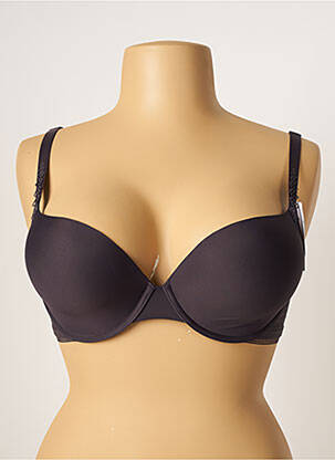 Soutien-gorge effet matière satinée haut soutien-gorge moulé violet SIMONE PERELE femme