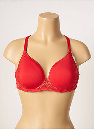 Soutien-gorge bretelle multi position haut soutien-gorge moulé rouge SIMONE PERELE femme