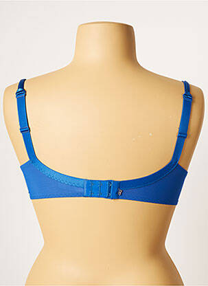 Soutien-gorge broderie haut soutien-gorge moulé bleu SIMONE PERELE femme