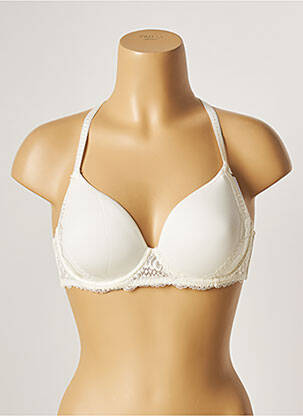 Soutien-gorge bretelle multi position haut soutien-gorge moulé beige SIMONE PERELE femme