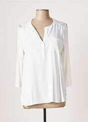 Blouse blanc LUCIA pour femme seconde vue