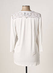 Blouse blanc LUCIA pour femme seconde vue