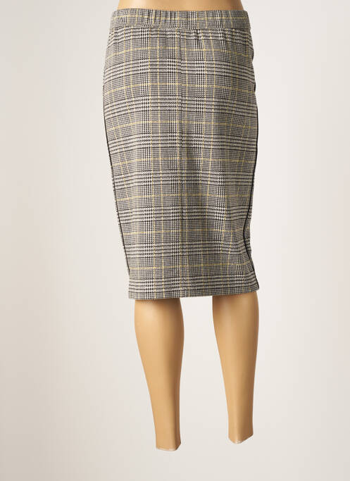 Jupe mi-longue gris RABE pour femme