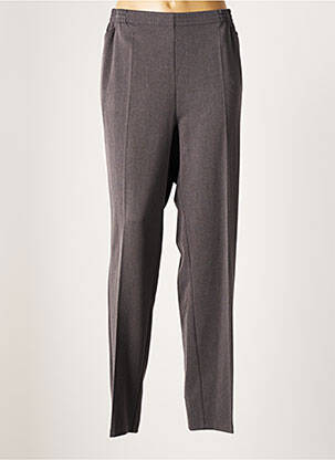 Pantalon slim gris ADELINA BY SCHEITER pour femme