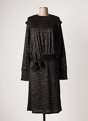 Robe mi-longue noir NÜ femme