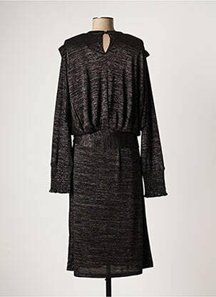 Robe mi-longue noir NÜ femme