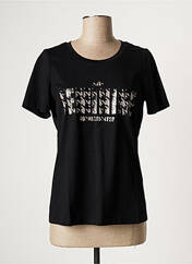 T-shirt noir NÜ pour femme seconde vue