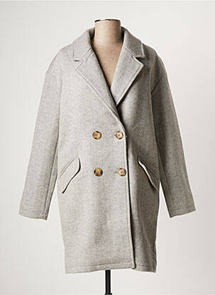 Manteau long gris FREEMAN T.PORTER pour femme