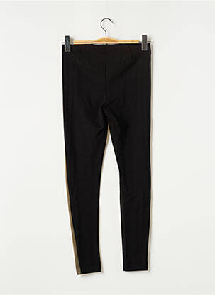 Legging broderie galons latéraux taille normale noir ESQUALO femme