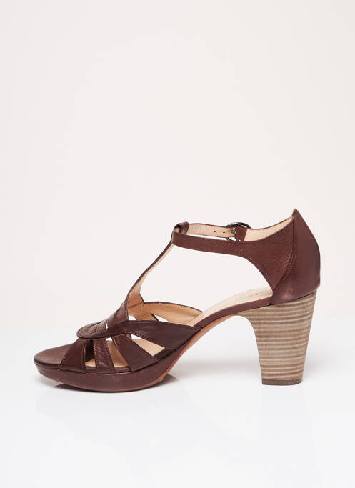 Sandales/Nu pieds marron HOMERS pour femme
