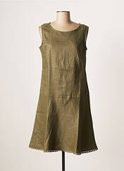 Robe mi-longue vert BETTY BARCLAY pour femme seconde vue