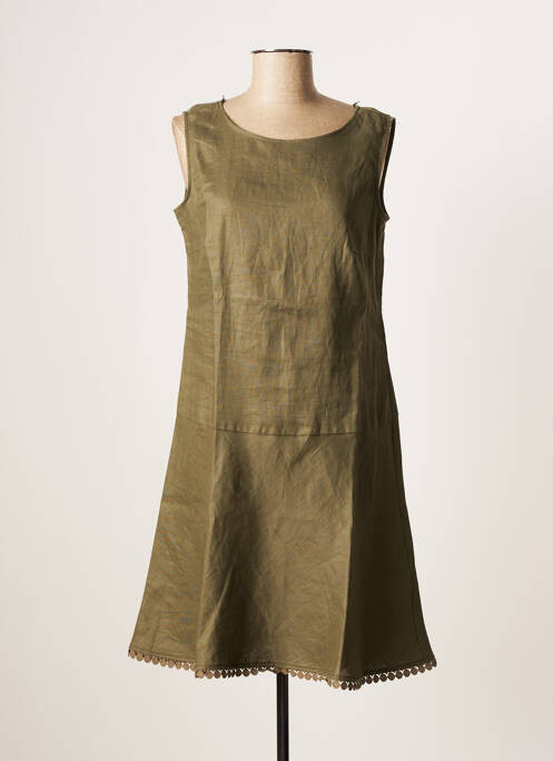 Robe mi-longue vert BETTY BARCLAY pour femme