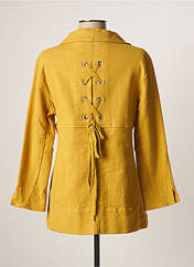 Manteau court jaune LUNATISME pour femme seconde vue
