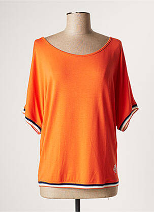 T-shirt orange DIVA pour femme