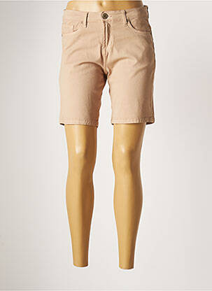 Bermuda taille normale taille normale beige DENIM STUDIO femme