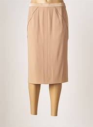 Jupe mi-longue beige BASLER femme