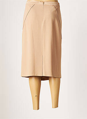 Jupe mi-longue beige BASLER femme