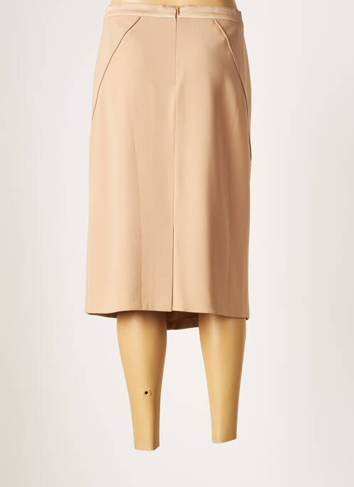 Jupe mi-longue beige BASLER pour femme
