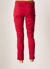 Pantalon 7/8 rouge DIPLODOCUS pour femme seconde vue