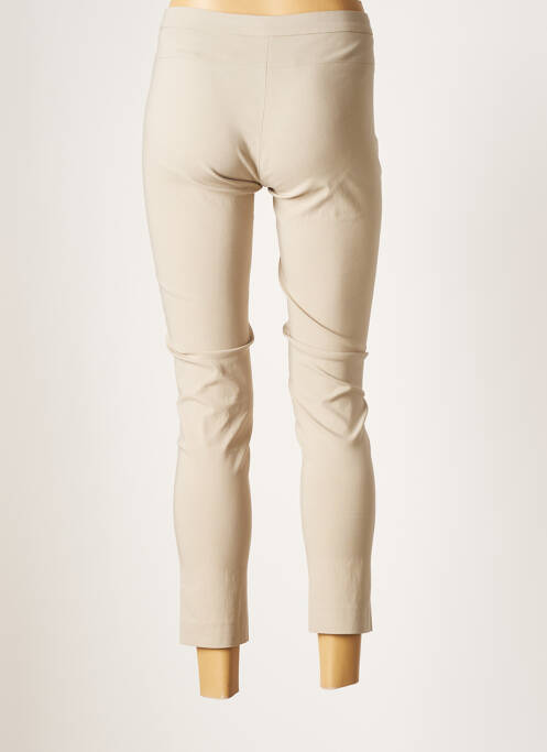 Pantalon 7/8 beige DENIM STUDIO pour femme