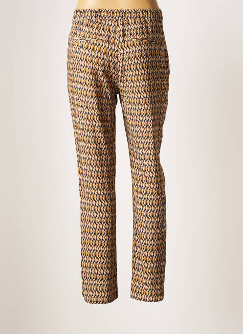 Pantalon chino marron FIVE pour femme