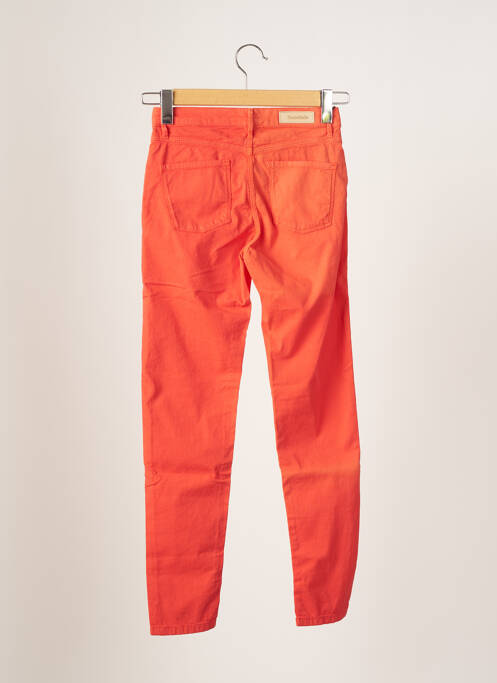 Pantalon 7/8 orange DENIM STUDIO pour femme