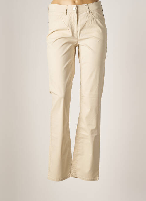 Pantalon slim beige ATELIER GARDEUR pour femme