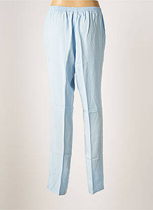 Pantalon droit taille élastique taille normale bleu COMME ÇA femme