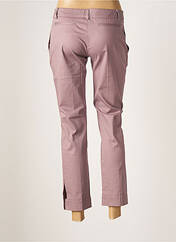 Pantalon 7/8 rose POIS pour femme seconde vue