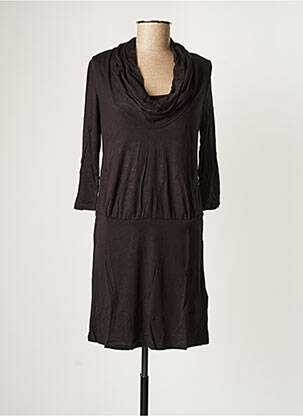 Robe maternité tissage jersey noir COLLINE femme