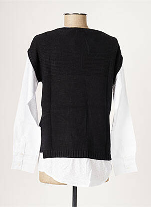 Pull maternité col v noir COLLINE femme