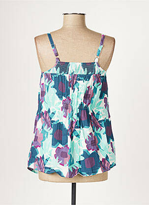 T-shirt / top maternité imprimé fleurs bleu COLLINE femme