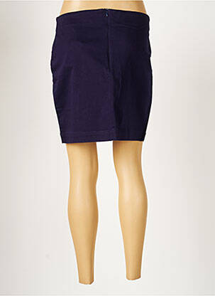 Jupe courte coupe droite violet LA FIANCEE DU MEKONG femme