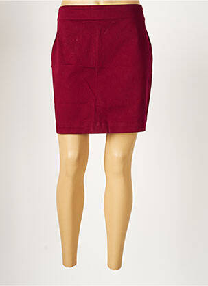 Jupe courte coupe droite violet LA FIANCEE DU MEKONG femme