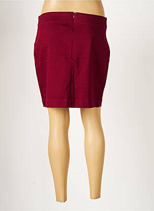 Jupe courte coupe droite violet LA FIANCEE DU MEKONG femme