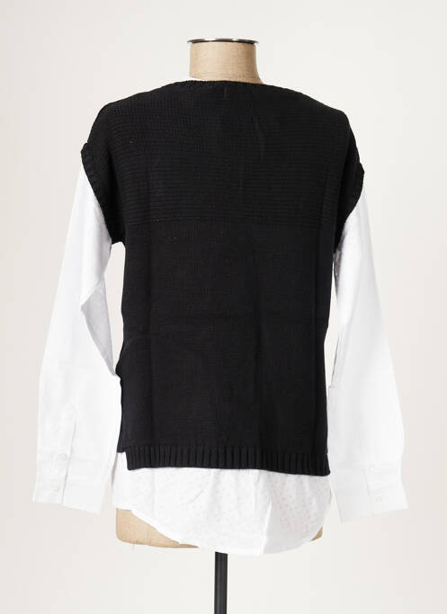 Pull maternité col v noir COLLINE femme