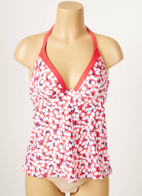 Haut de maillot de bain avec armature rouge BESTFORM femme