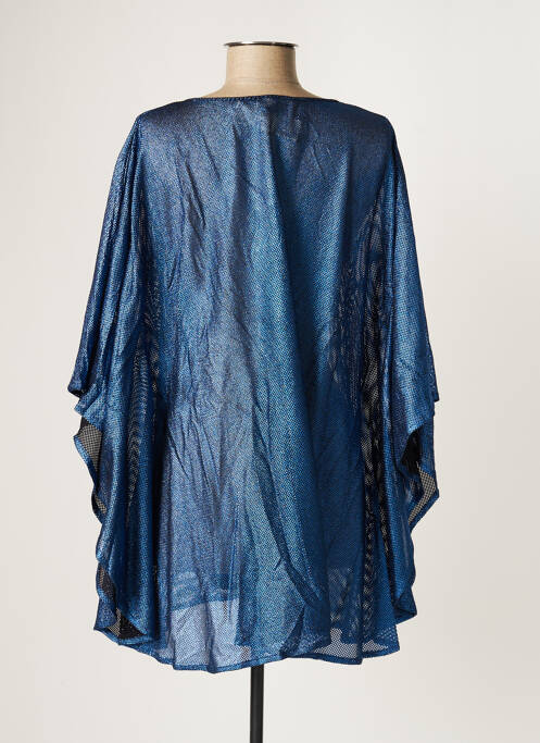 Poncho bleu VANITY FAIR pour femme