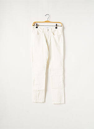 Jeans coupe slim blanc APRIL 77 femme