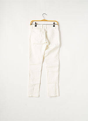 Jeans coupe slim blanc APRIL 77 femme
