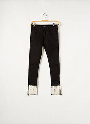 Jeans coupe slim noir APRIL 77 femme