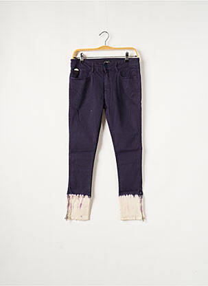 Jeans coupe slim violet APRIL 77 femme