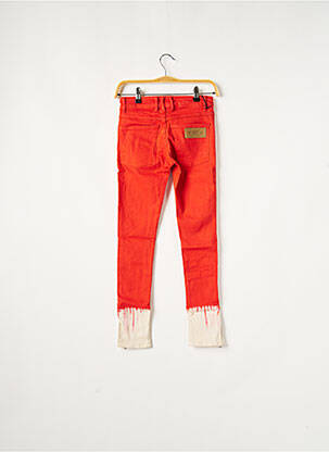 Pantalon slim orange APRIL 77 femme